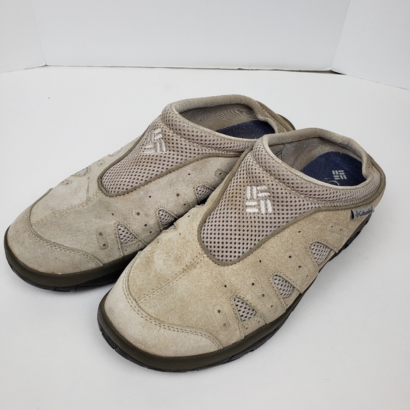 Columbia Suede Clogs - Picture 1 of 8